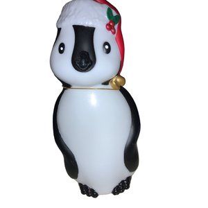 Penguin Blow Mold Table Top Lighted Decor 11 inch